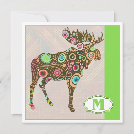 M is for Moose (Front)