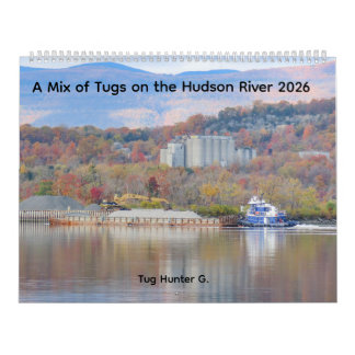 M Ix of Tugs on The Hudson River 2026 Calendar
