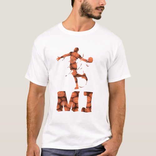 M_Jordan Basketball T_Shirt