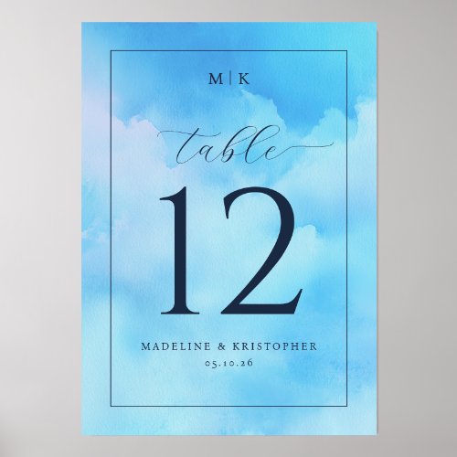 M K Madeline & Kristopher Blue Cloudy Sky