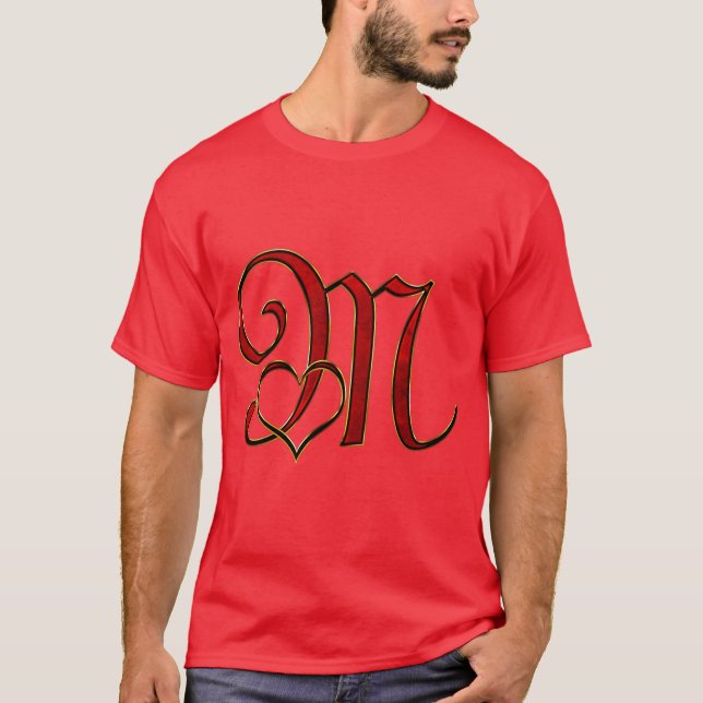 M letter T-Shirt (Front)