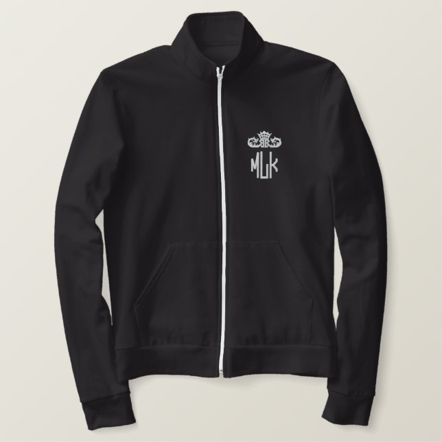 M.LK warm up Embroidered Jacket (Design Front)