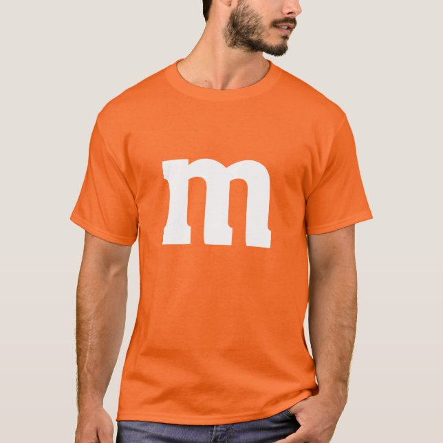M & M Group Costume Carnival Disguise Halloween T-Shirt (Front)