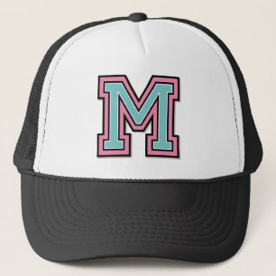 "M" Monogram Trucker Hat