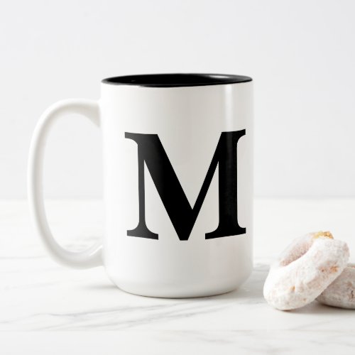 M mug