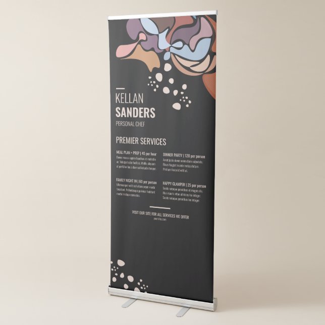 M O N R O E RETRACTABLE BANNER (3/4)