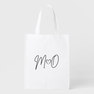 M+O Wedding Day Grocery Bag
