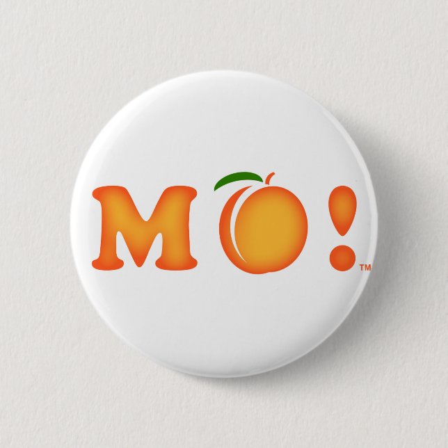 M Peach ! Button (Front)