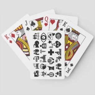 M POKER CARDS