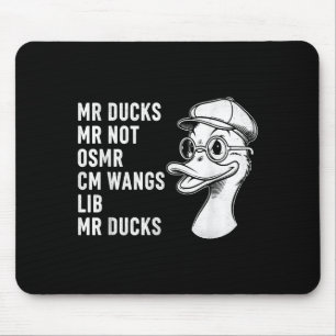 M R Ducks M R Not O S M R Cm Wangs Lib M R Ducks Mouse Pad