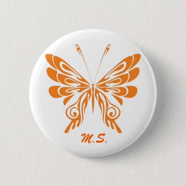 M.S. Butterfly Button (Front)