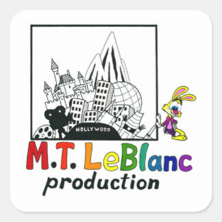 M.T. LeBlanc Productions Logo Sticker