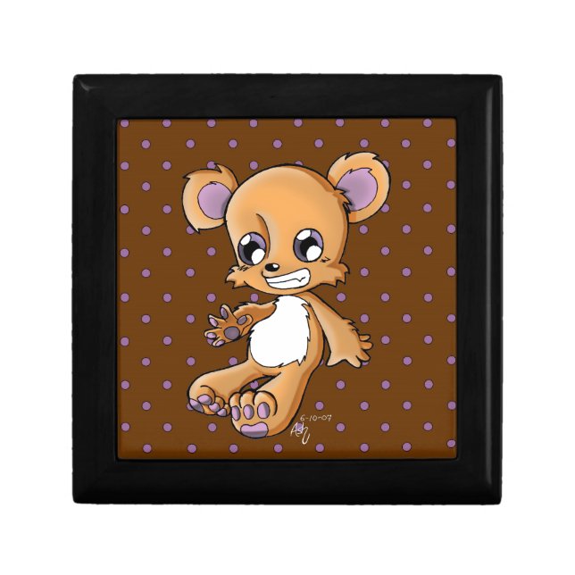 M. Teddy Keepsake Box (Front)