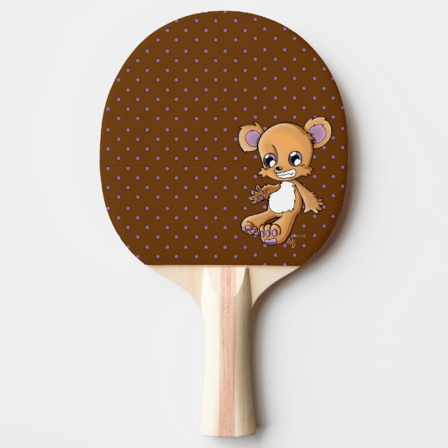 M. Teddy Ping-Pong Paddle (Front)