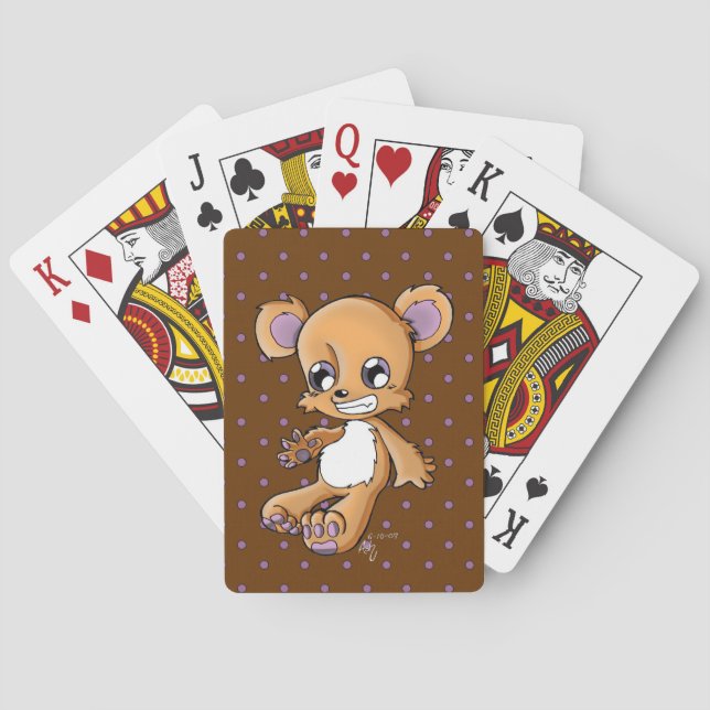 M. Teddy Poker Cards (Back)