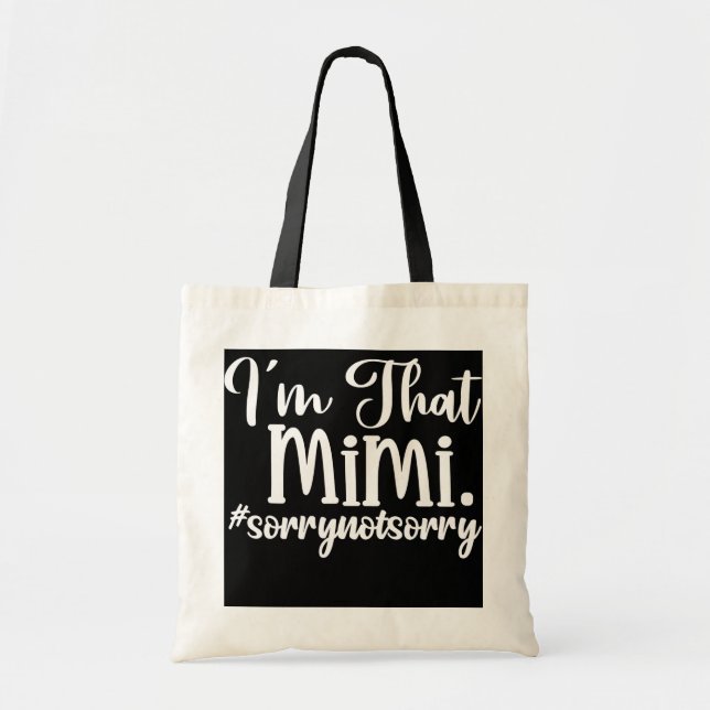 m That Mimi Grandma Funny Mimi  Tote Bag (Front)