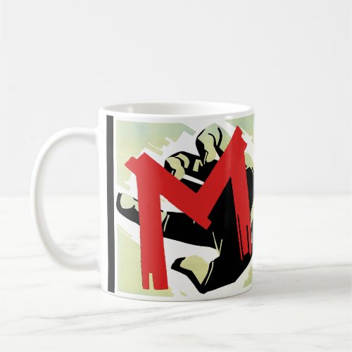 M the Movie by Fritz Lang Artwork Coffee Mug