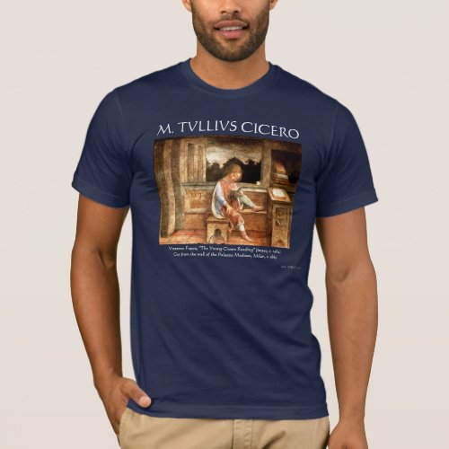 M Tullius Cicero double sided T_Shirt