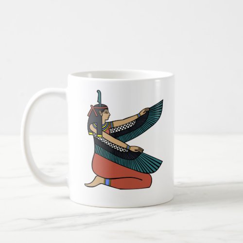 Maâat Egyptian Goddess Coffee Mug