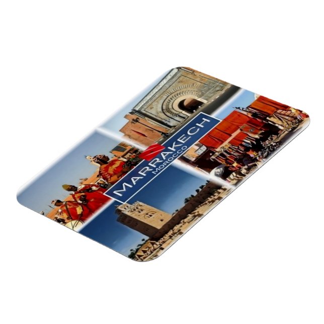 MA Morocco - Marrakech - Magnet (Left Side)