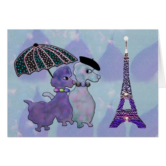 Ma Petite Belle Amour Cards (Front Horizontal)