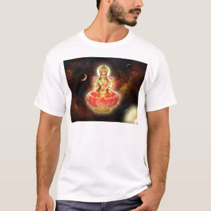 Maa Maha Lakshmi Devi Laxmi Goddess of Wealth T-Shirt