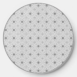 Maacah001 B&W abstract doodle Wireless Charger