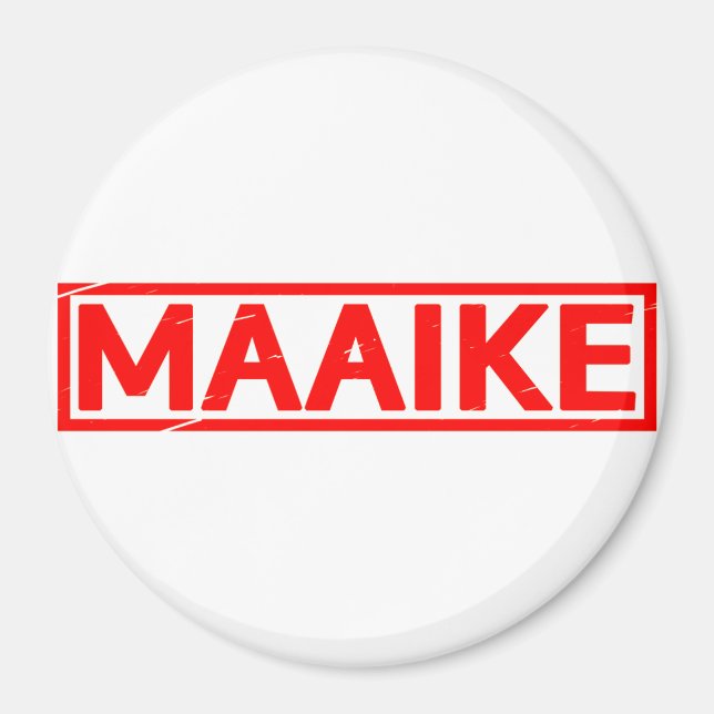 Maaike Stamp Magnet (Front)