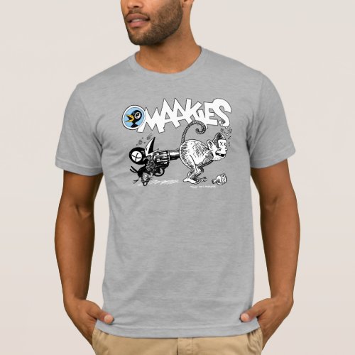 Maakies Gun Butt Premium T_Shirt