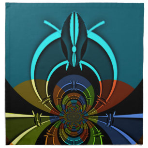 Maasai Colors Hakuna Matata Cloth Napkin