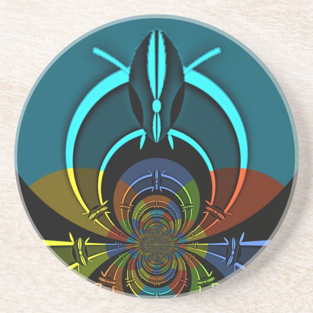 Maasai Colors Hakuna Matata Coaster (Front)