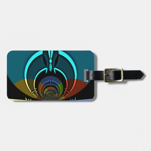 Maasai Colors Hakuna Matata Luggage Tag