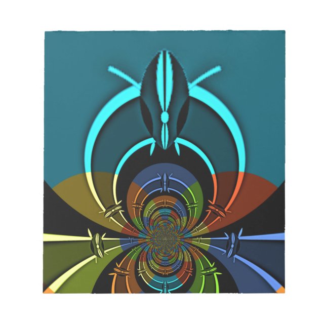 Maasai Colors Hakuna Matata Notepad (Front)