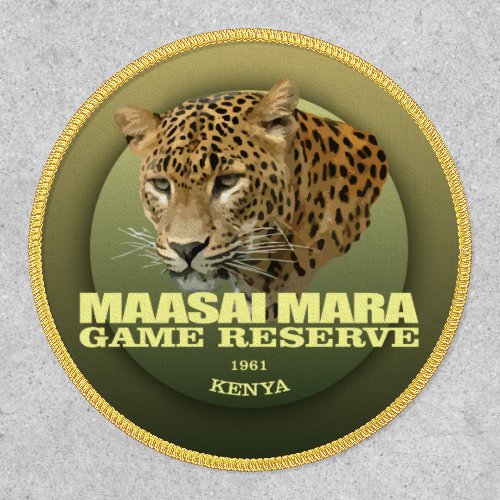 Maasai Mara GR leopard WT  Patch