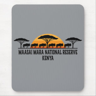 Maasai Mara National Reserve Kenya Mouse Pad
