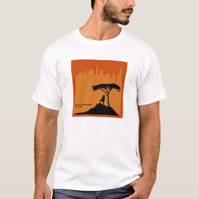 Maasai Marathon Square logo 2009 T-Shirt (Front)