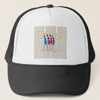 Maasai Morans Christian Art Print Trucker Hat