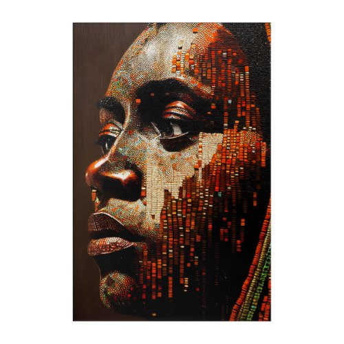 Maasai of Kenya Acrylic Print