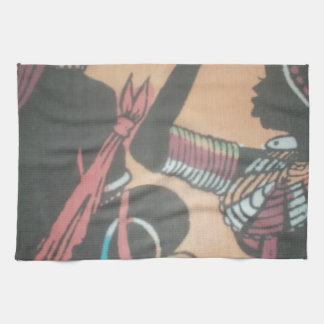 Maasai Tradition and Culture Pattern Art Design Towel