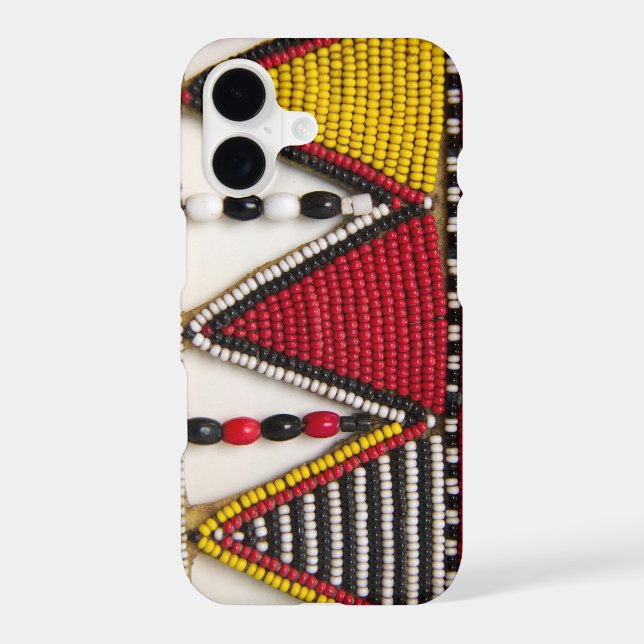 Maasai Tribal Beadwork Iphone Case (Back)