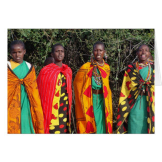 Maasai Women - 1 Cards