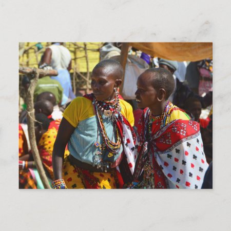 Maasai Women Postcard