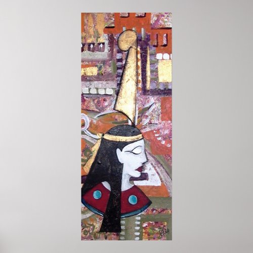 Maat _ Egyptian Goddess Art Print