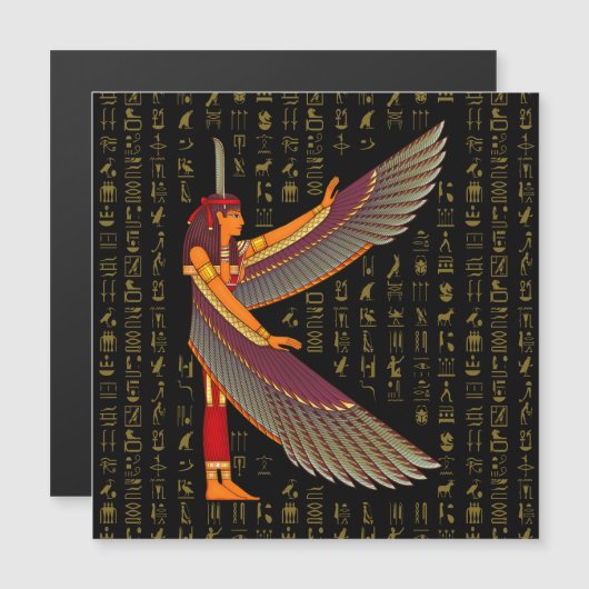 Ma'at Magnetic Card (Front/Back)