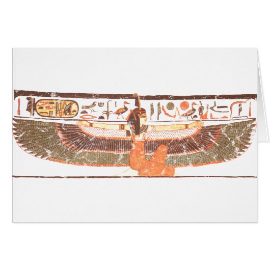 Maat- Nefertari tomb Cards (Front Horizontal)