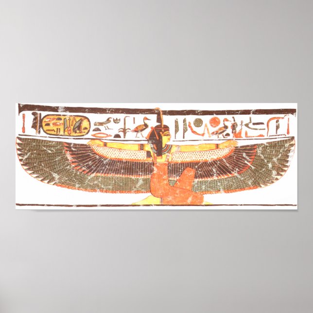 Maat- Nefertari tomb Poster (Front)