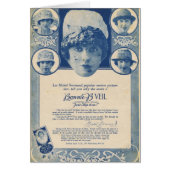 Mabel Normand 1918 Veil Advertisement (Front)