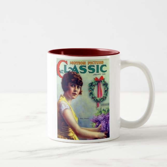 Mabel Normand Christmas Mug (Right)