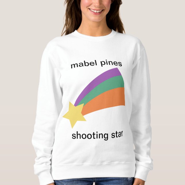 mabel pines shooting star sweatshirt (Front)