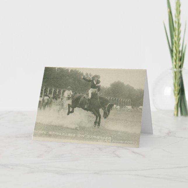 Mabel Strickland on Stranger. Card (Front)